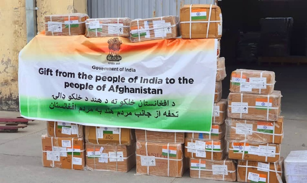 الهند تقدِّم الدفعة العاشرة من المساعدات الطبّية لأفغانستان