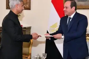 وزير الخارجية جيشانكار يبحث مع الرئيس المصري القضايا ذات الاهتمام المشترك