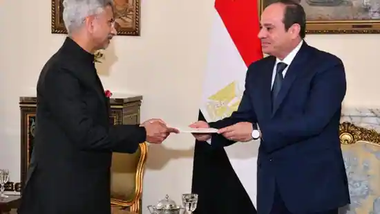 وزير الخارجية جيشانكار يبحث مع الرئيس المصري القضايا ذات الاهتمام المشترك
