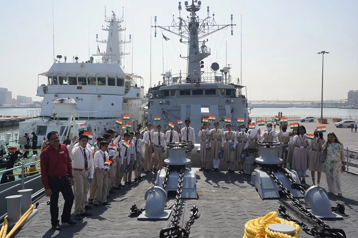 السرب التدريبي الأول للبحرية الهندية في الكويت
