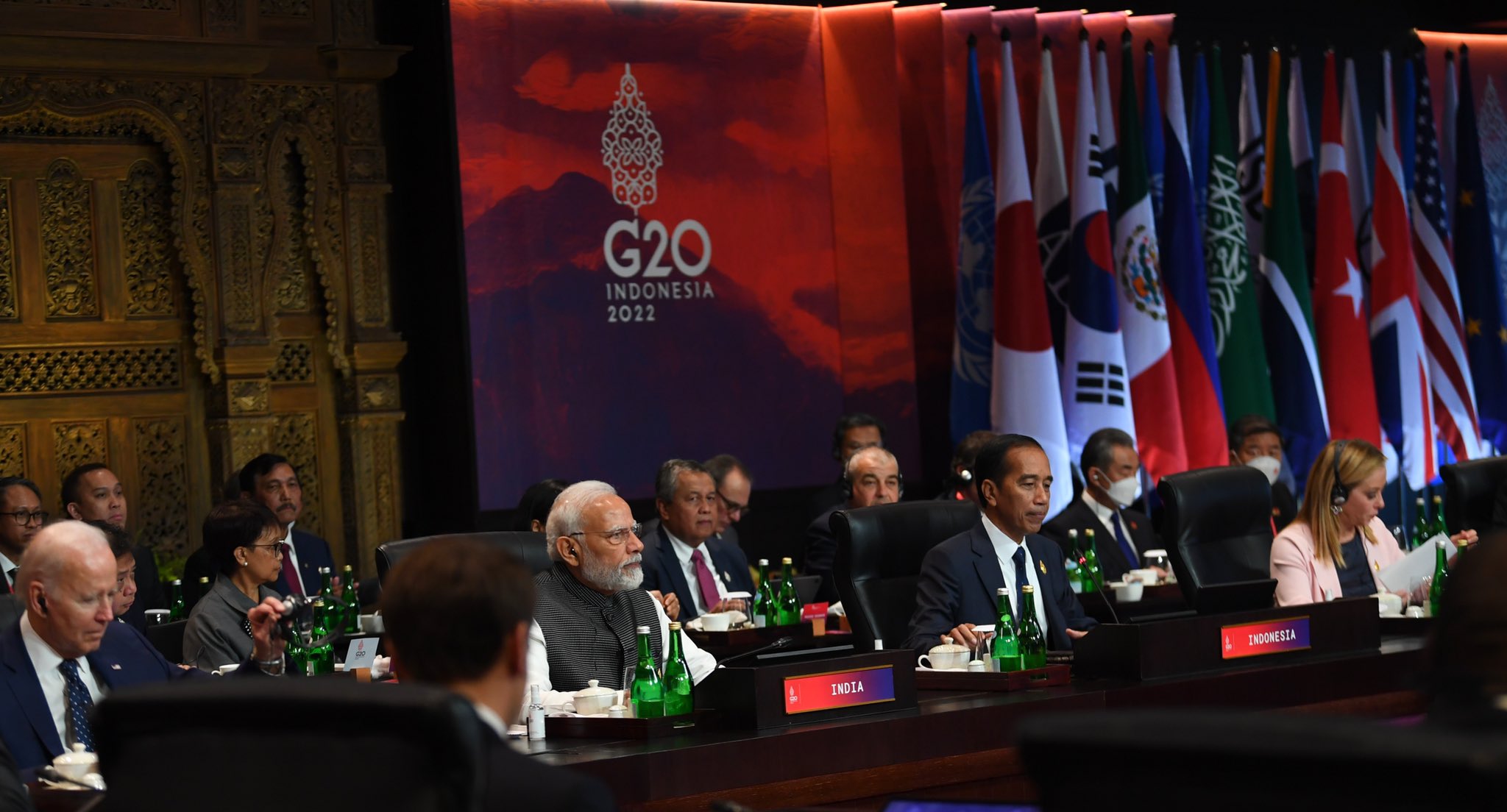 رئيس الوزراء مودي يدعو إلى وقف إطلاق النار والدبلوماسية في أوكرانيا في قمة مجموعة العشرين