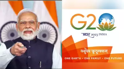 رئيس الوزراء مودي يكشف النقاب عن الشعار والموضوع والموقع الإلكتروني لرئاسة الهند لمجموعة العشرين