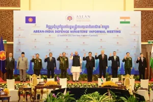 عقد الاجتماع الأول لوزراء دفاع الهند وآسيان في كمبوديا
