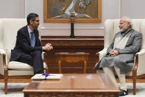 المدير التنفيذي لشركة جوجل يلتقي برئيس الوزراء مودي؛ نتطلع إلى دعم رئاسة الهند لمجموعة العشرين