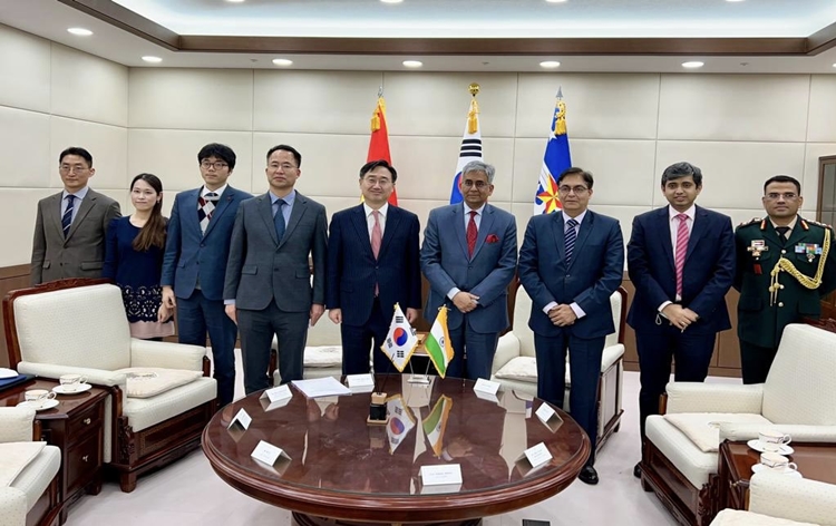 الهند وكوريا الجنوبية تعقدان الحوار الخامس حول السياسة الخارجية والأمن في سيول
