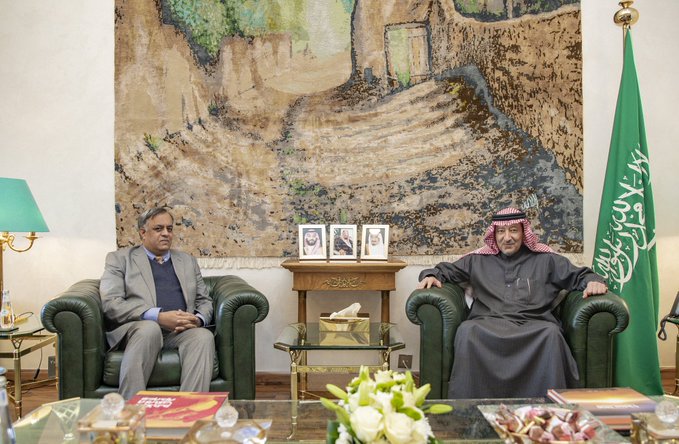 سفير الهند لدى السعودية يلتقي بنائب وزير الخارجية السعودي