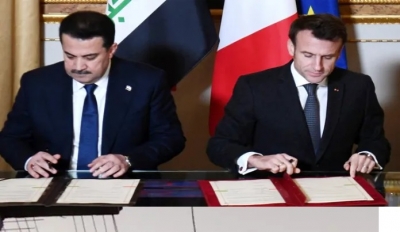 العراق وفرنسا يتفقان على التعاون في مجالي الطاقة والأمن