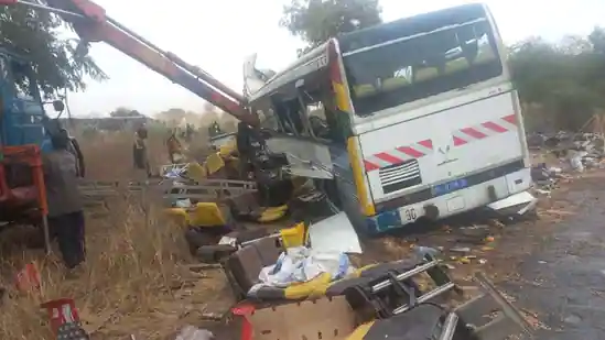 مصرع 40 شخصًا إثر تصادم حافلتين في السنغال