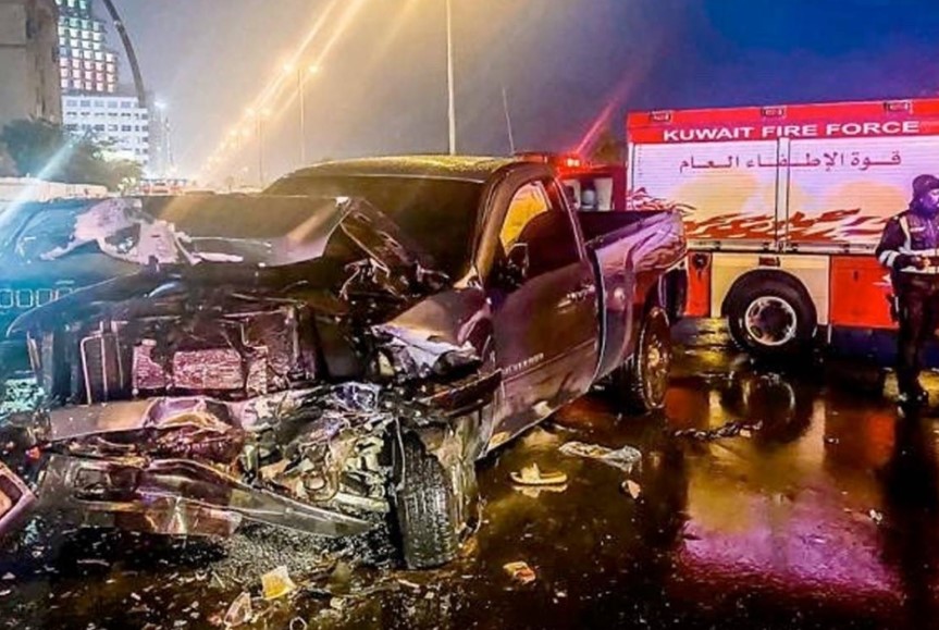 هندي من بين 4 وافدين قُتلوا في حادث مروري بالكويت