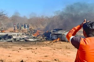 تحطم طائرتين تابعتين لسلاح الجو الهندي في مادهيا براديش