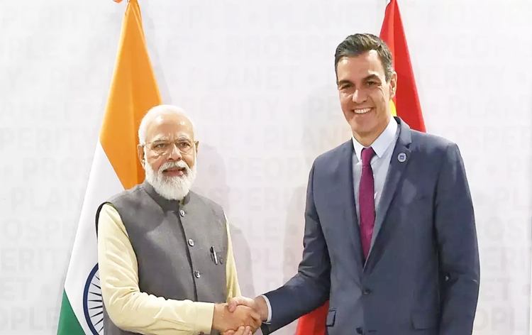 الهند وإسبانيا تتفقان على التعاون في البنية التحتية الرقمية والعمل المناخي والتنمية المستدامة