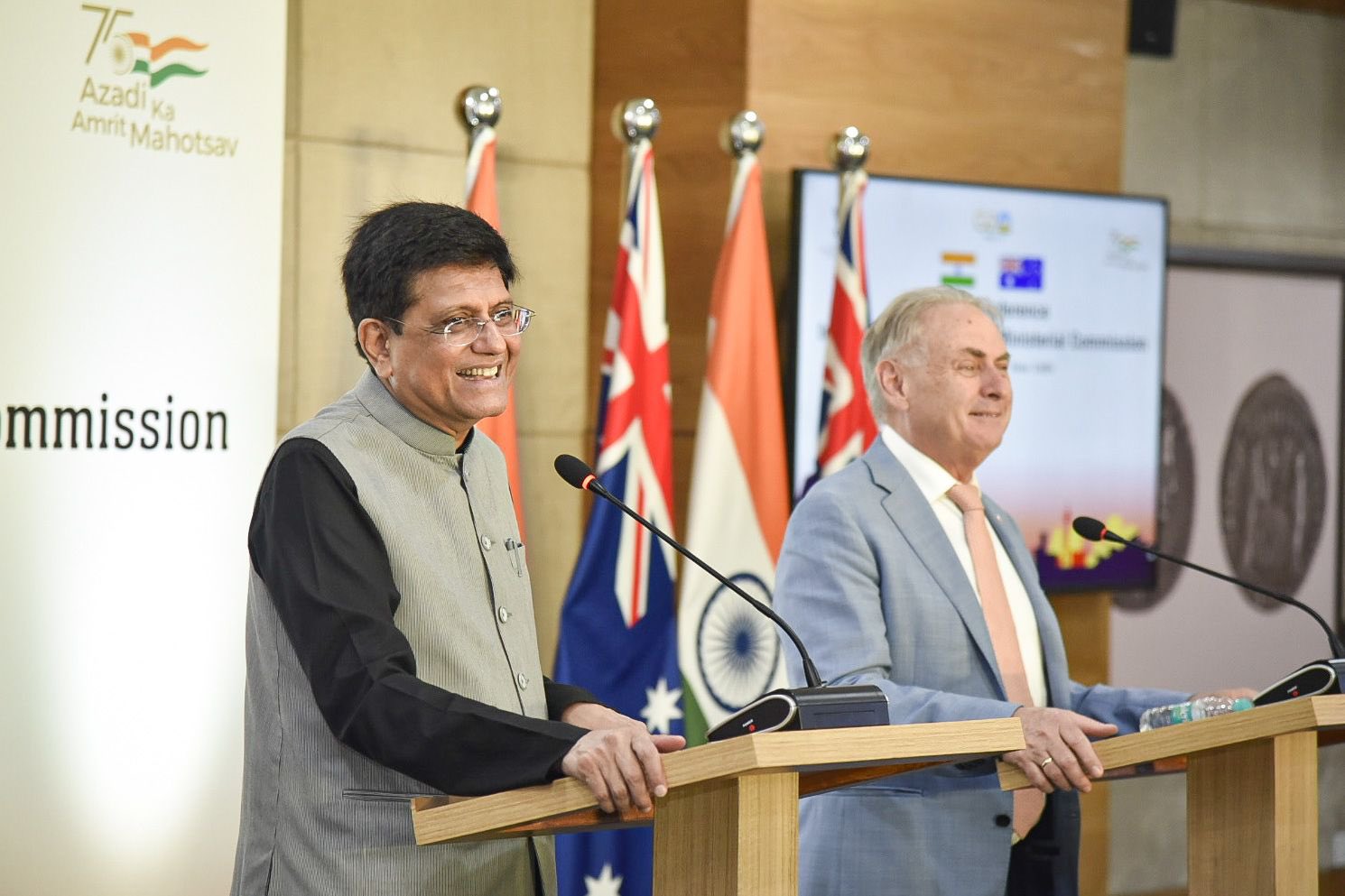 الهند وأستراليا تهدفان إلى دفع التجارة الثنائية إلى 100 مليار دولار خلال السنوات الخمس المقبلة