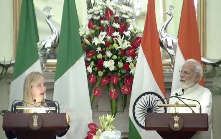 الهند وإيطاليا تقرّران تحويل علاقتهما إلى شراكة استراتيجية