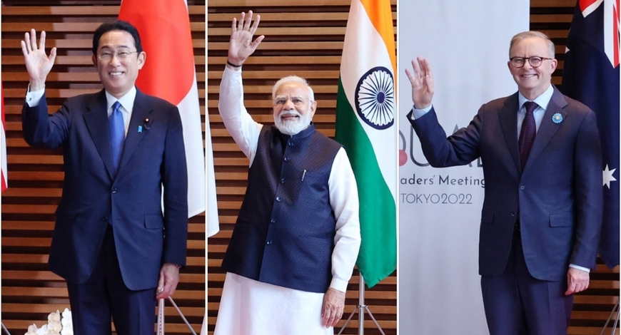 رئيسا وزراء أستراليا واليابان يتوجهان إلى الهند وسط صعود الصين العدوانية