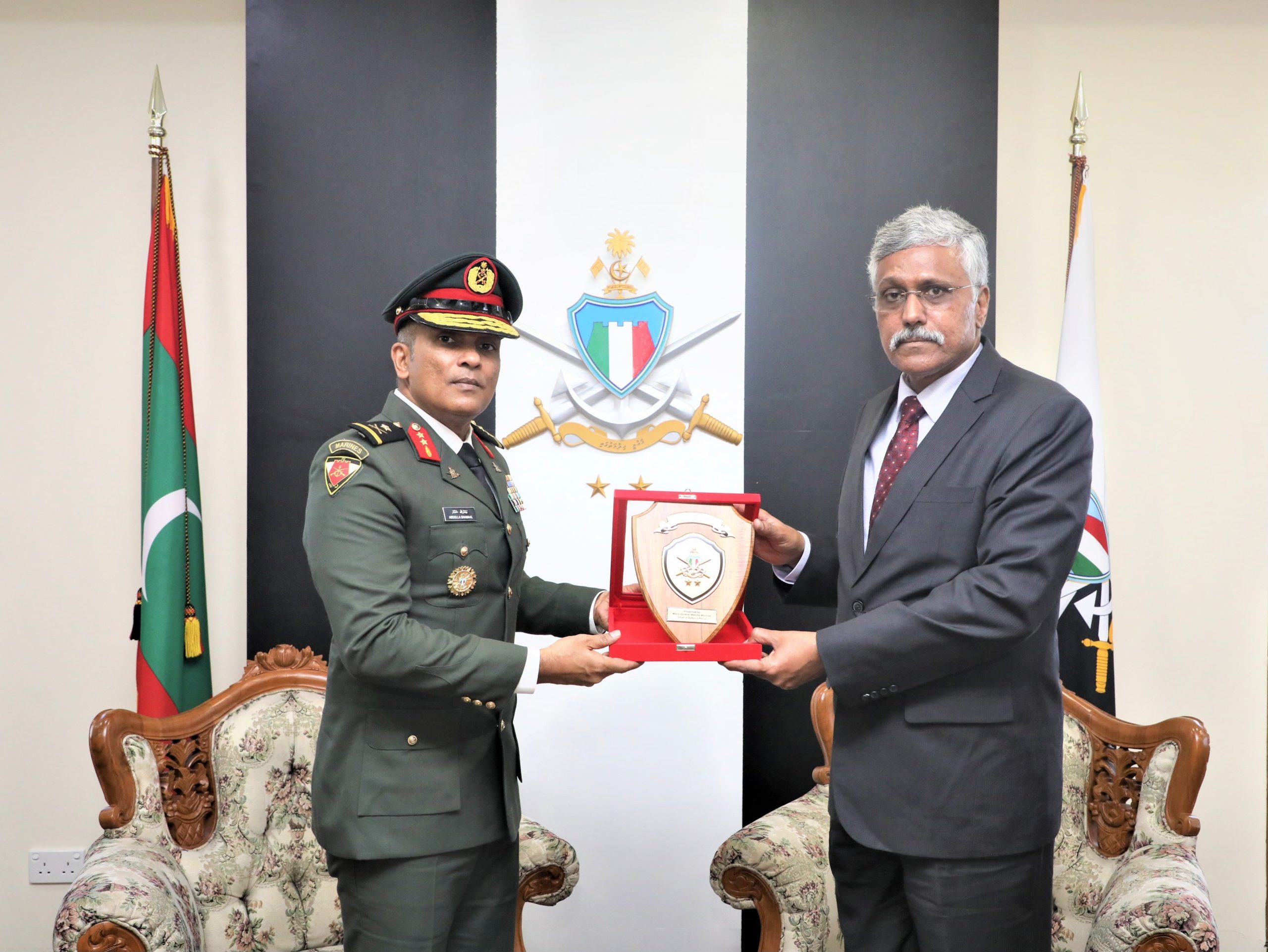 الهند وجزر المالديف تستعرضان العلاقات الدفاعية خلال حوار التعاون الدفاعي الرابع في ماليه