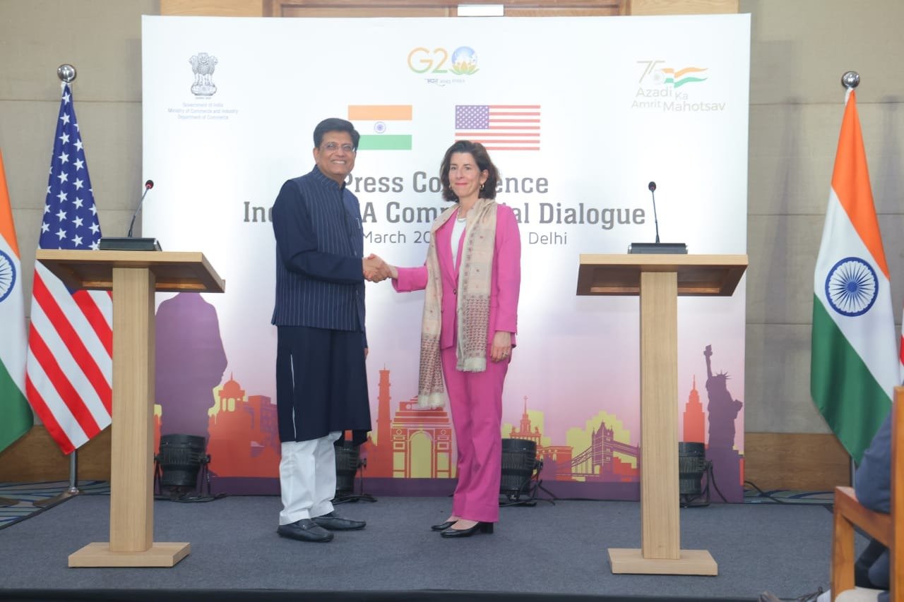 عقد الاجتماع الخامس للحوار التجاري بين الهند والولايات المتحدة في نيو دلهي