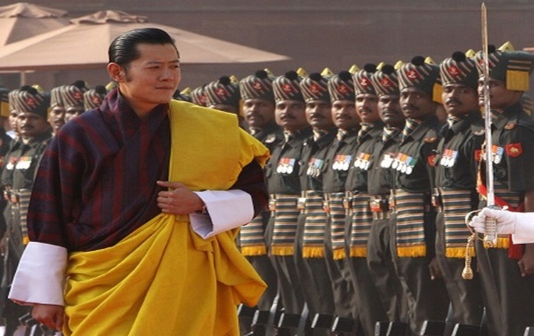 ملك بوتان يقوم بزيارة رسمية للهند ابتداء من 3 أبريل