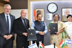 الهند وإسرائيل توقعان مذكرة تفاهم بشأن البحوث الصناعية والتعاون الإنمائي