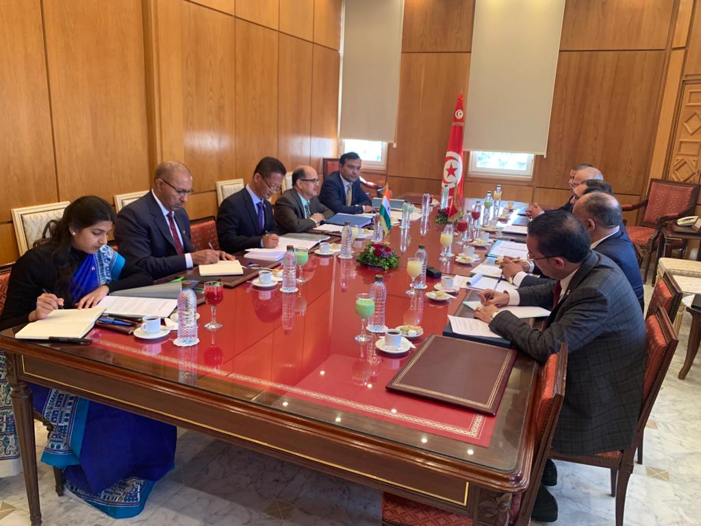 الهند وتونس تعقدان الجولة الخامسة من مشاورات وزارة الخارجية