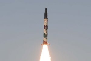الهند تجري تدريبًا ناجحًا لإطلاق الصاروخ الباليستي أجني-1