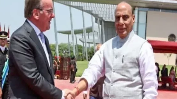 الهند وألمانيا تؤكدان التزامهما بتقوية التعاون الدفاعي الثنائي وتعزيز الشراكة الصناعية