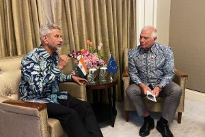 جايشانكار يناقش قضايا ميانمار والمحيطين الهندي والهادئ مع وزير الخارجية الأمريكي بلينكين والممثل السامي للاتحاد الأوروبي بوريل