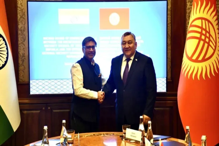 الهند وقيرغيزستان تتفقان على زيادة التعاون الأمني
