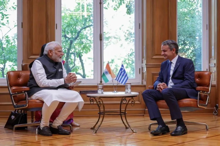 الهند واليونان تتفقان على الارتقاء بالعلاقات الثنائية إلى مستوى الشراكة الاستراتيجية