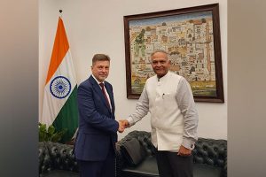 وصول سفير أوكرانيا المعين لدى الهند بوليشوك إلى الهند