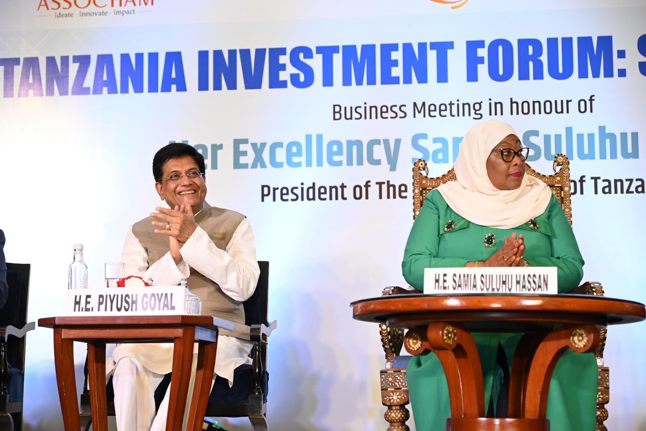 وزير التجارة بيوش غويال: الهند وتنزانيا تعملان من أجل الصالح الجماعي لإفريقيا والهند