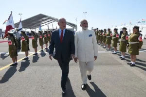رئيس الوزراء مودي ينضم إلى زعماء العالم في إدانة الهجمات الإرهابية الصادمة على إسرائيل